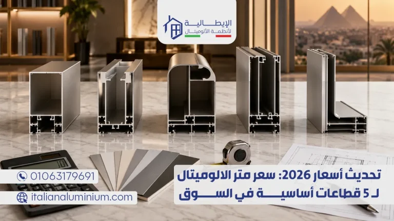 سعر متر الالوميتال