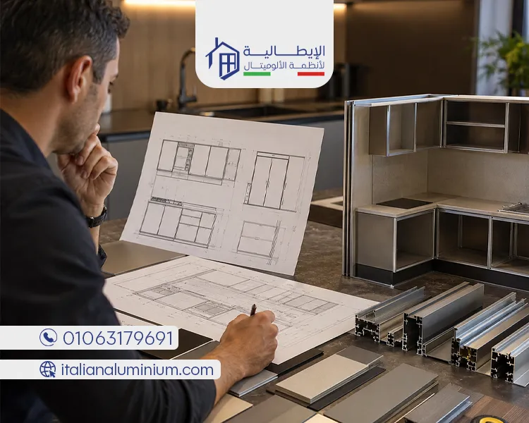 كيف يؤثر سعر متر المطبخ الألوميتال على تصميم مطبخك؟