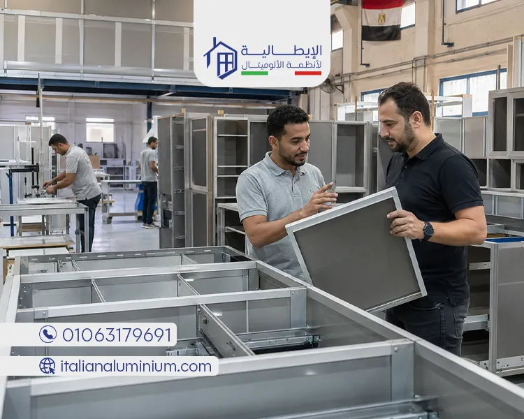 كيف تضمن الإيطالية لأنظمة الألوميتال استغلال المساحات الصغيرة في المطابخ بأعلى كفاءة؟