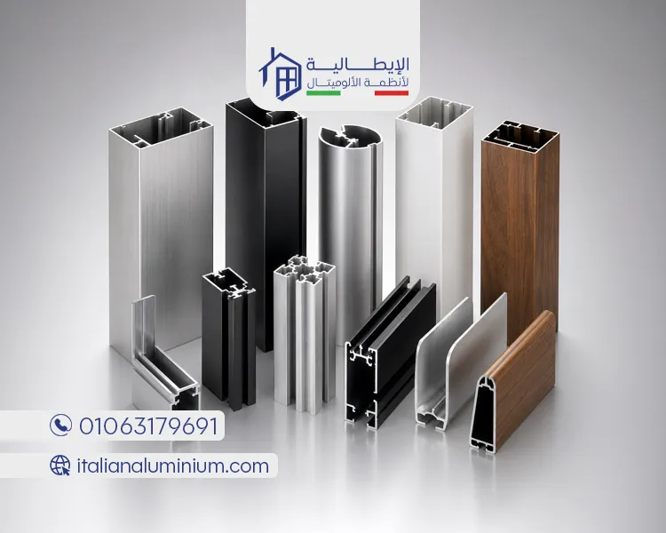 انواع قطاعات الالوميتال
